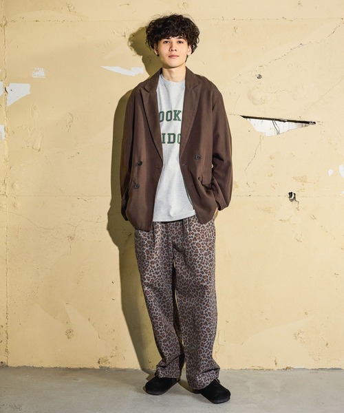 niko and...（ニコアンド）の「USACOTTONプリントT（Tシャツ/カットソー・メンズ・グレー/オフホワイト/ライトグレー/ホワイト・LARGE/MEDIUM）」の18枚目の写真