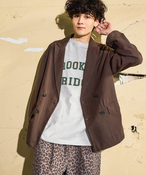 niko and...（ニコアンド）の「USACOTTONプリントT（Tシャツ/カットソー・メンズ・グレー/オフホワイト/ライトグレー/ホワイト・LARGE/MEDIUM）」の21枚目の写真