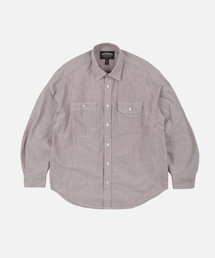 1920S OXFORD WORK SHIRT _ BROWN