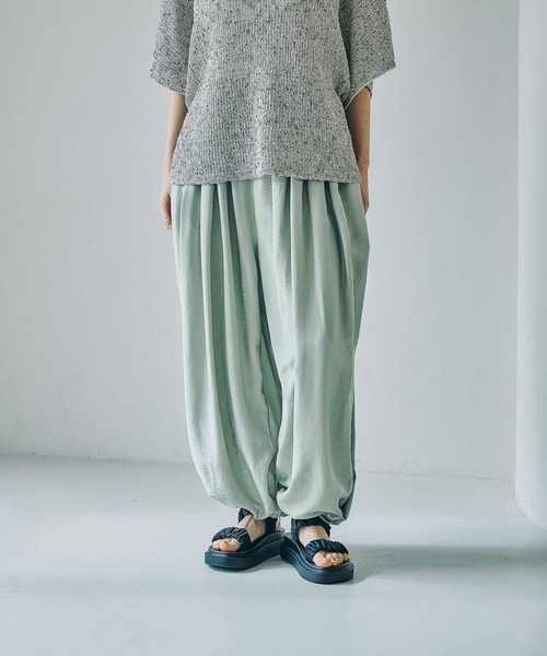セール】ギャザーバルーンパンツ 656633【KKfashion紹介アイテム セール】ギャザーバルーンパンツ 656633【KKfashion紹介アイテム