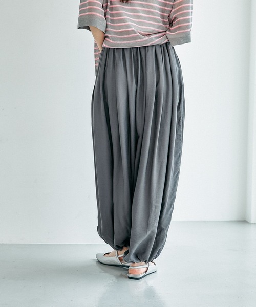 セール】ギャザーバルーンパンツ 656633【KKfashion紹介アイテム セール】ギャザーバルーンパンツ 656633【KKfashion紹介アイテム