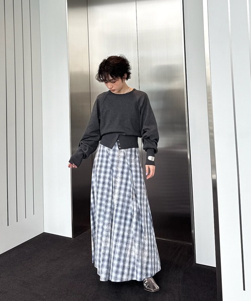 LOW BASIC WAIST STOP KNIT TOP（ニット/セーター）｜Ameri（アメリ