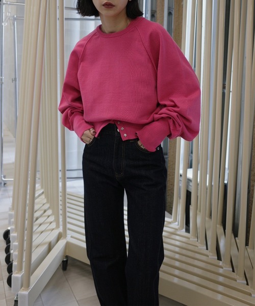 Ameri(アメリ)の「LOW BASIC WAIST STOP KNIT TOP(ニット/セーター・レディース・ピンク/ホワイト/グレー/グリーン系その他・FREE)」の20枚目の写真