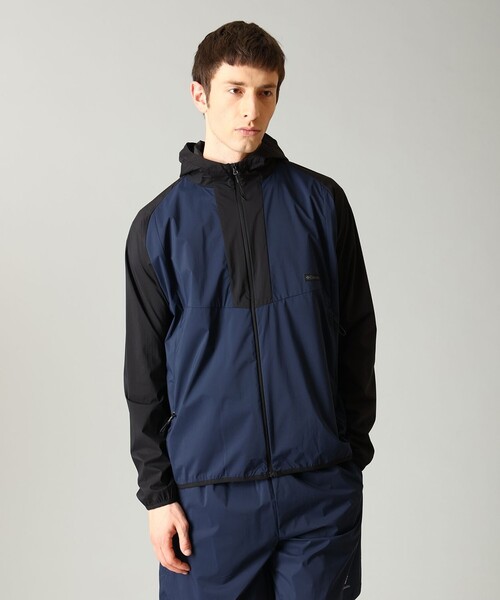 Columbia(コロンビア)の「限定展開 撥水 COLUMBIA BLACK LABEL/ シェルロックロード ジャケット /コロンビア(ナイロンジャケット・メンズ・パープル/ネイビー/セージグリーン・M/L/XL/S)」の5枚目の写真