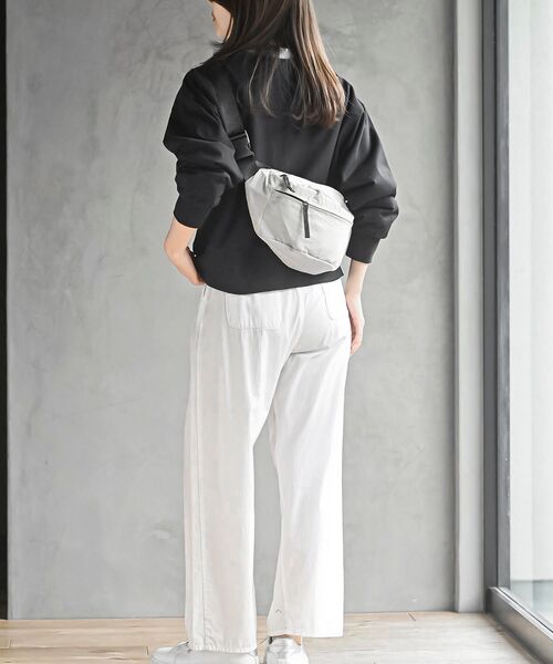 rps（アールピーエス）の「ミニ裏毛Ｖネックカーディガン（カーディガン/ボレロ・レディース・杢グレー/ブラック/オートミール・フリー）」の14枚目の写真