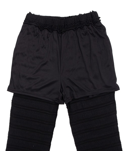 PUNYUS(プニュズ)の「レースフリルフレアパンツ(その他パンツ・レディース・ホワイト/ブラック・1/2/3/4/5)」の13枚目の写真