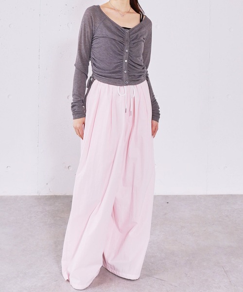 archives(アルシーヴ)の「レイヤードカットSET TOPS(アンサンブル・レディース・ピンク/チャコールグレー/ブルー/ブラック・MEDIUM)」の9枚目の写真