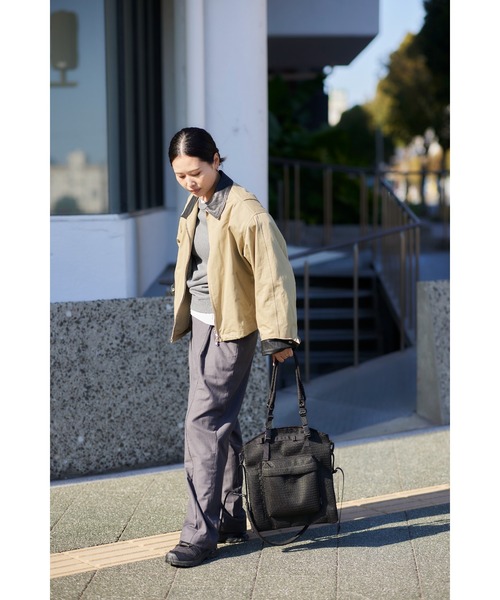 EDITA.(エディータ)の「洗濯機で洗える Washable Multi Way Utility Tote 防水 / 通勤(トートバッグ・メンズ・ブラック/スミクロ・FREE)」の21枚目の写真