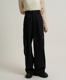 w closet | フリルスラックスパンツ(その他パンツ)