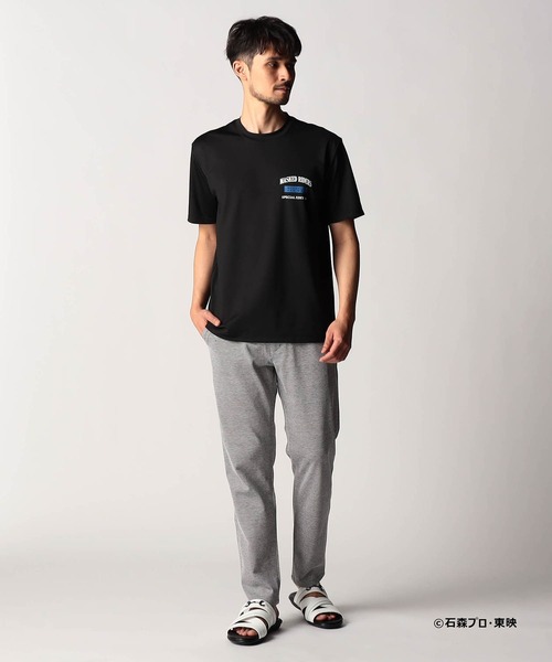 NICOLE CLUB FOR MEN(ニコルクラブフォーメン)の「<仮面ライダー>コラボTシャツ(Tシャツ/カットソー・メンズ・ブラック系その他2/ブラック/ホワイト系その他/ホワイト系その他2/ブラック系その他/オフホワイト・XX-LARGE/X-LARGE/LARGE/MEDIUM)」の7枚目の写真