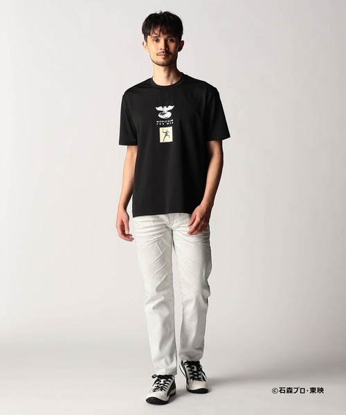 NICOLE CLUB FOR MEN(ニコルクラブフォーメン)の「<仮面ライダー>コラボTシャツ(Tシャツ/カットソー・メンズ・ブラック系その他2/ブラック/ホワイト系その他/ホワイト系その他2/ブラック系その他/オフホワイト・XX-LARGE/X-LARGE/LARGE/MEDIUM)」の10枚目の写真