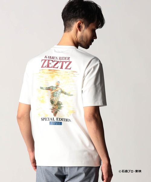 NICOLE CLUB FOR MEN(ニコルクラブフォーメン)の「<仮面ライダー>コラボTシャツ(Tシャツ/カットソー・メンズ・ブラック系その他2/ブラック/ホワイト系その他/ホワイト系その他2/ブラック系その他/オフホワイト・XX-LARGE/X-LARGE/LARGE/MEDIUM)」の13枚目の写真