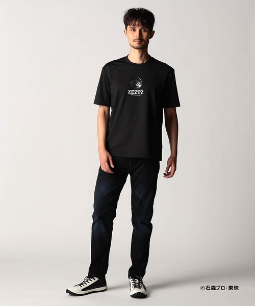 NICOLE CLUB FOR MEN(ニコルクラブフォーメン)の「<仮面ライダー>コラボTシャツ(Tシャツ/カットソー・メンズ・ブラック系その他2/ブラック/ホワイト系その他/ホワイト系その他2/ブラック系その他/オフホワイト・XX-LARGE/X-LARGE/LARGE/MEDIUM)」の14枚目の写真