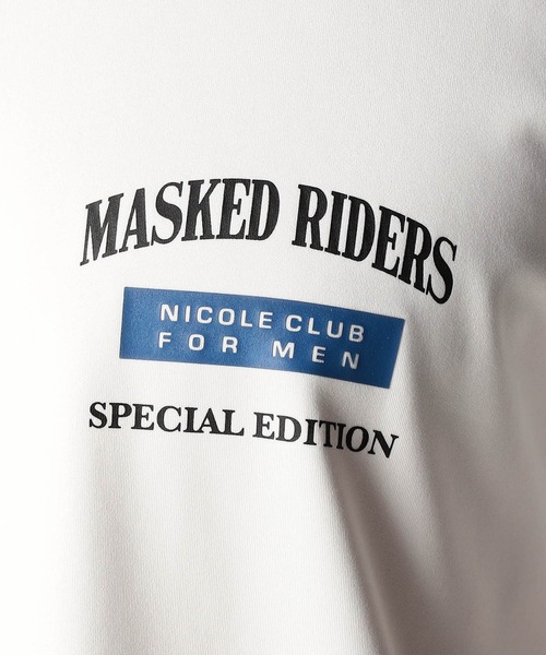 NICOLE CLUB FOR MEN(ニコルクラブフォーメン)の「<仮面ライダー>コラボTシャツ(Tシャツ/カットソー・メンズ・ブラック系その他2/ブラック/ホワイト系その他/ホワイト系その他2/ブラック系その他/オフホワイト・XX-LARGE/X-LARGE/LARGE/MEDIUM)」の22枚目の写真