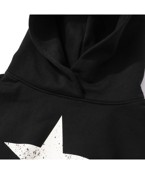 EXTRAORDINARY(エクストラオーディナリー)の「W STARLIGHT CROP HOODIE BLACK(パーカー・レディース・その他・F)」の5枚目の写真