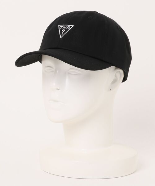 Guess（ゲス）の「【GUESS】ゲス　ロゴ　ベースボールキャップ（キャップ・レディース・カーキ系1/ブラック系1/ベージュ系2/ネイビー系1/ホワイト系1/ホワイト系2/ブラック系2/ベージュ系1/カーキ系2/ネイビー系2・FREE）」の4枚目の写真