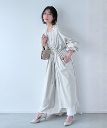 頼れる羽織りワンピ風アウター