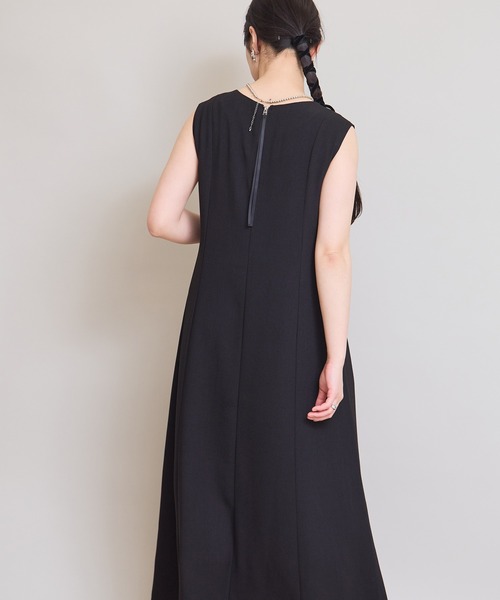 LHELBIE(レルビエ)の「ウエストベルトワンピース(ワンピース・レディース・ブラウン/グレイッシュベージュ/ブラック・M)」の20枚目の写真