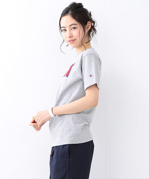 Champion（チャンピオン）の「CHAMPION / US Tシャツ（Tシャツ/カットソー・レディース・ホワイト/グレー/ダークグリーン・SMALL）」の11枚目の写真