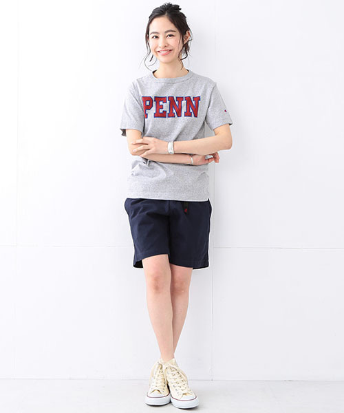 Champion（チャンピオン）の「CHAMPION / US Tシャツ（Tシャツ/カットソー・レディース・ホワイト/グレー/ダークグリーン・SMALL）」の13枚目の写真