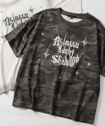【13】アイレットホールデザイン スプレー加工Tシャツ