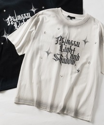 【13】アイレットホールデザイン スプレー加工Tシャツ