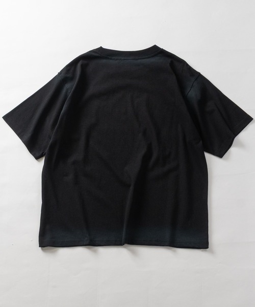 JOHN'S CLOSET（ジョンズクローゼット）の「【13】アイレットホールデザイン スプレー加工Tシャツ（Tシャツ/カットソー・メンズ・カーキ/ブラック/アイボリー・LARGE/MEDIUM）」の13枚目の写真