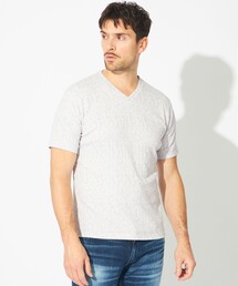 EPOCA UOMO（エポカウォモ）の「クラッシュジオメVネックカットソー（Tシャツ/カットソー）」