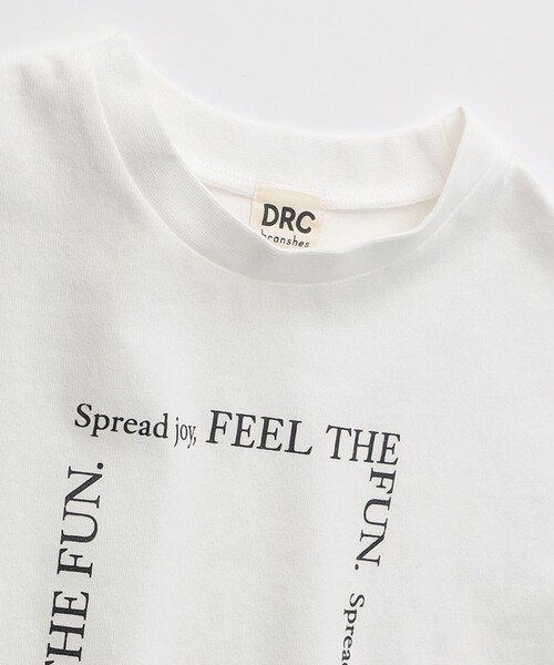 DRC branshes(ディーアールシーブランシェス)の「【WEB限定/DRC】アソートロゴフレンチスリーブトップス(タンクトップ・キッズ・エメラルド/ブラック/その他4/オフホワイト/チャコールグレー/ピンク/ラベンダー/その他2/その他3/マスタード/その他1/ネイビー・130/140/100/120/110/150)」の19枚目の写真