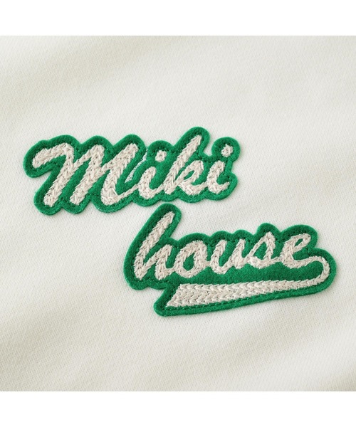 MIKI HOUSE(ミキハウス)の「ロゴフーディー(大人用)(パーカー・レディース・ブラック/ホワイト/ネイビー・L(175-185cm)/M(165-175cm)/S(155-165cm))」の15枚目の写真