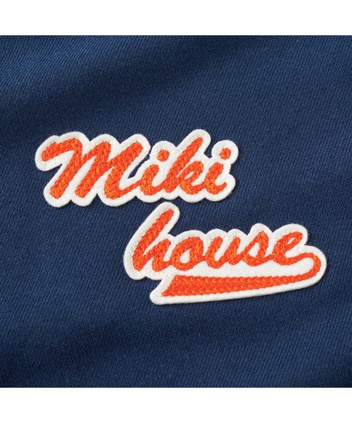 MIKI HOUSE(ミキハウス)の「ロゴフーディー(大人用)(パーカー・レディース・ブラック/ホワイト/ネイビー・L(175-185cm)/M(165-175cm)/S(155-165cm))」の10枚目の写真