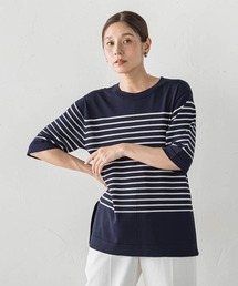 ボーダーTシャツニット
