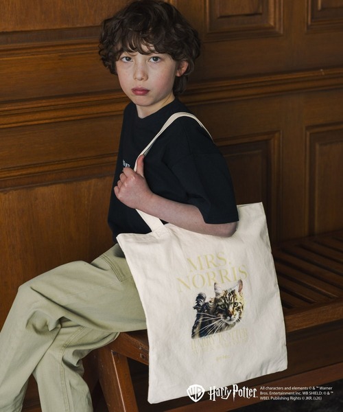 GLOBAL WORK(グローバルワーク)の「Harry PotterキャンバストートBAG/670154(トートバッグ・キッズ・ホワイト系その他5/ホワイト系その他6/ブルー/ダークグレー・ONE SIZE)」の14枚目の写真