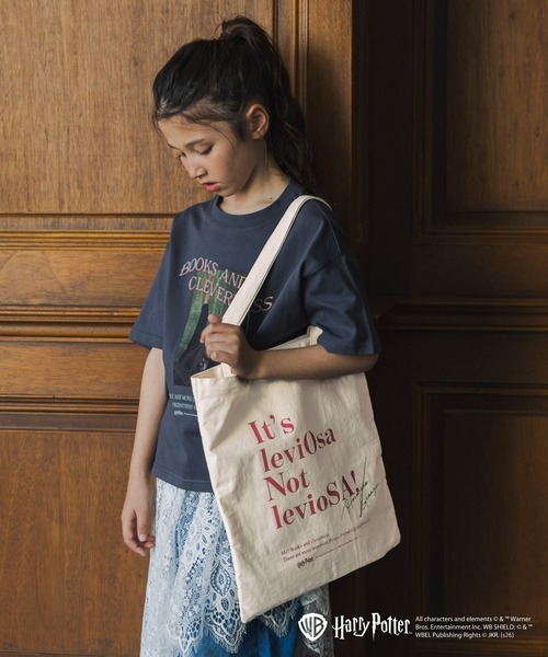 GLOBAL WORK(グローバルワーク)の「Harry PotterキャンバストートBAG/670154(トートバッグ・キッズ・ホワイト系その他5/ホワイト系その他6/ブルー/ダークグレー・ONE SIZE)」の15枚目の写真