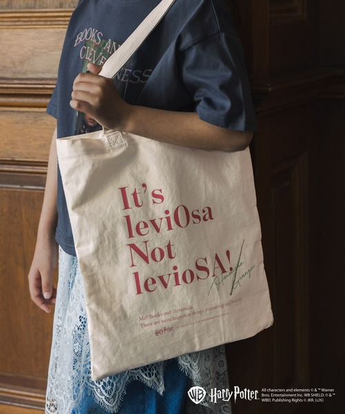 GLOBAL WORK(グローバルワーク)の「Harry PotterキャンバストートBAG/670154(トートバッグ・キッズ・ホワイト系その他5/ホワイト系その他6/ブルー/ダークグレー・ONE SIZE)」の16枚目の写真