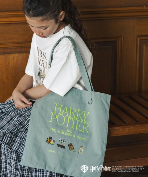 GLOBAL WORK(グローバルワーク)の「Harry PotterキャンバストートBAG/670154(トートバッグ・キッズ・ホワイト系その他5/ホワイト系その他6/ブルー/ダークグレー・ONE SIZE)」の20枚目の写真