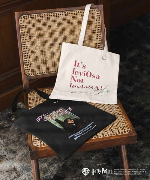 GLOBAL WORK(グローバルワーク)の「Harry PotterキャンバストートBAG/670154(トートバッグ・キッズ・ホワイト系その他5/ホワイト系その他6/ブルー/ダークグレー・ONE SIZE)」の21枚目の写真