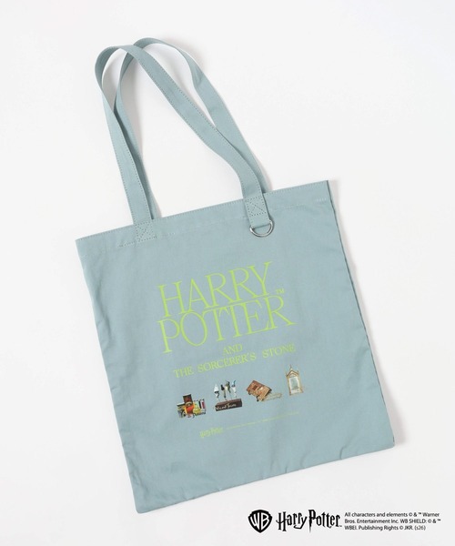 GLOBAL WORK(グローバルワーク)の「Harry PotterキャンバストートBAG/670154(トートバッグ・キッズ・ホワイト系その他5/ホワイト系その他6/ブルー/ダークグレー・ONE SIZE)」の6枚目の写真