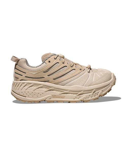 HOKA(ホカ)の「HOKA ELITE TERRAIN SYSTEM STINSON EVO OG(ホカ エリートテレインシステム スティンソン エボ OG)(スニーカー・メンズ・ネイビー系/ベージュ系・23cm/23.5cm/24cm/24.5cm/25cm/26cm/28cm/28.5cm/29cm/25.5cm/26.5cm/27cm/27.5cm)」の2枚目の写真