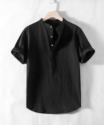 JOHNNY WOLF（ジョニーウルフ）の「CLIFF リネンライク ジャガード ルーズ プルオーバーシャツ（シャツ/ブラウス）」