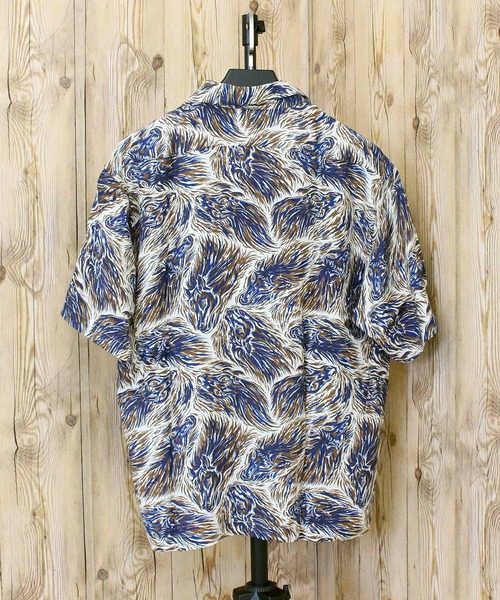 TopIsm(トップイズム)の「HORSE RAYON SHIRT(シャツ/ブラウス・メンズ・ネイビー・XXL/XL/M/L)」の3枚目の写真