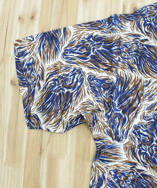 TopIsm(トップイズム)の「HORSE RAYON SHIRT(シャツ/ブラウス・メンズ・ネイビー・XXL/XL/M/L)」の7枚目の写真