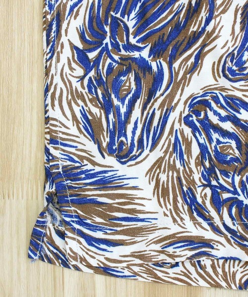 TopIsm(トップイズム)の「HORSE RAYON SHIRT(シャツ/ブラウス・メンズ・ネイビー・XXL/XL/M/L)」の8枚目の写真