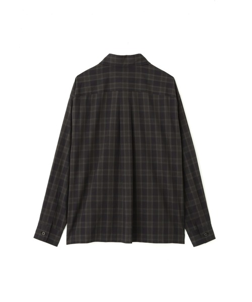 MARGARET HOWELL(マーガレットハウエル)の「COTTON VOILE CHECK(シャツ/ブラウス・メンズ・ネイビー・SMALL/MEDIUM/LARGE/X-LARGE)」の7枚目の写真