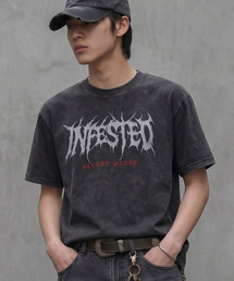 『SILVER BULLET SELECT AP/シルバーバレットセレクト』刺繍メタルロゴ半袖Tシャツ【Z】