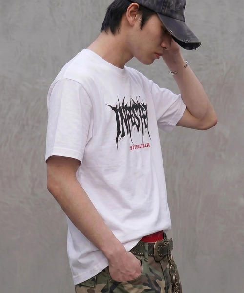 SILVER BULLET(シルバーバレット)の「『SILVER BULLET SELECT AP/シルバーバレットセレクト』刺繍メタルロゴ半袖Tシャツ【Z】(Tシャツ/カットソー・メンズ・ピンク系1/ホワイト/ブラック系1・L/M)」の21枚目の写真