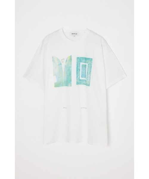 ENFOLD(エンフォルド)の「T-SHIRT(Tシャツ/カットソー・レディース・ブラック/ホワイト・38)」の1枚目の写真