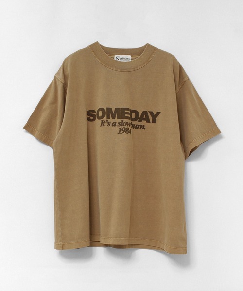 RNA-N(アールエヌエーエヌ)の「M2669 SOMEDAYロゴT(Tシャツ/カットソー・レディース・キナリ/スミクロ/キャメル・FREE)」の21枚目の写真