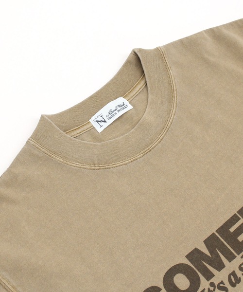 RNA-N(アールエヌエーエヌ)の「M2669 SOMEDAYロゴT(Tシャツ/カットソー・レディース・キナリ/スミクロ/キャメル・FREE)」の10枚目の写真