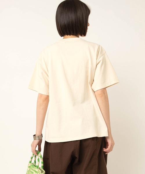 RNA-N(アールエヌエーエヌ)の「M2669 SOMEDAYロゴT(Tシャツ/カットソー・レディース・キナリ/スミクロ/キャメル・FREE)」の17枚目の写真